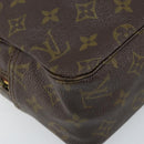 LOUIS VUITTON Monogram Trousse Toilette 28 Clutch Bag M47522 LV Auth 166236-14