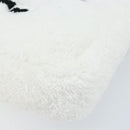 PRADA Hand pouch Hand Bag pile White Auth 166238M-11