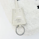 PRADA Hand pouch Hand Bag pile White Auth 166238M-16