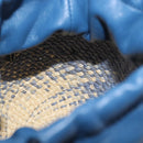 LOEWE Basket Bag Blow Fish Schoudertas Raffia Lichtblauw Auth 166244SM-23