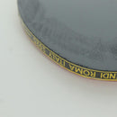 FENDI Ping Pong Racket Case Shoulder Bag Leather Yellow Silver Auth 166245SM-27