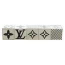 LOUIS VUITTON LV Cube Game metal Silver M99454 LV Auth 166248V-3