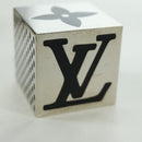 LOUIS VUITTON LV Cube Game metal Silver M99454 LV Auth 166248V-7