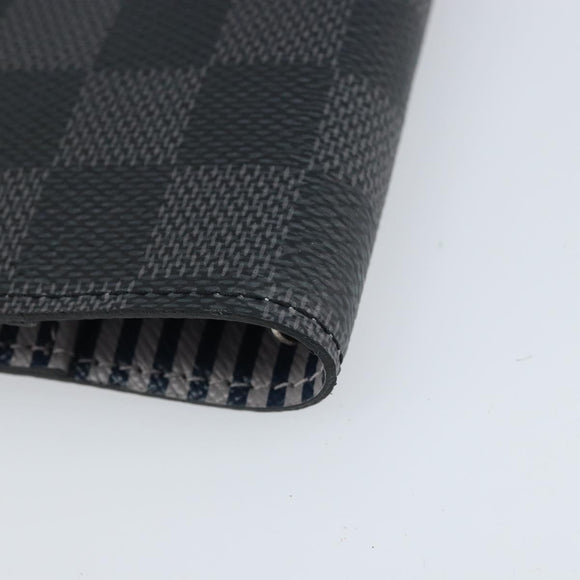 LOUIS VUITTON Damier Graphite Agenda PM Dagplannerhoes R20030 LV Auth 166250V