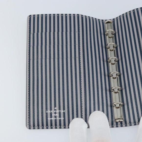 LOUIS VUITTON Damier Graphite Agenda PM Dagplannerhoes R20030 LV Auth 166250V