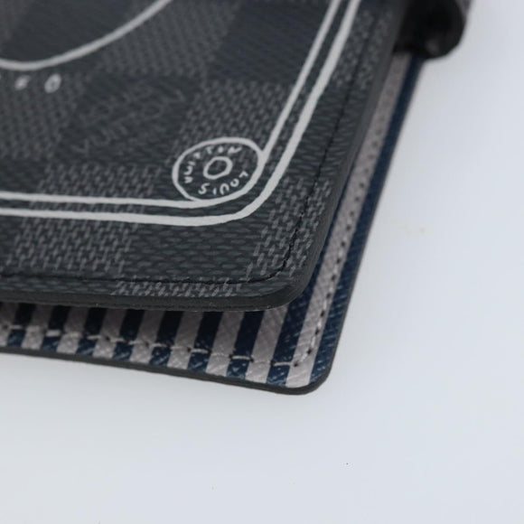 LOUIS VUITTON Damier Graphite Agenda PM Dagplannerhoes R20030 LV Auth 166250V