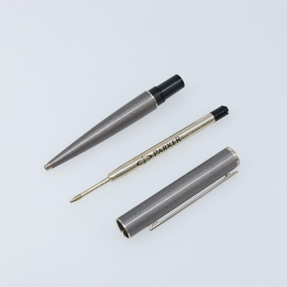 LOUIS VUITTON Jetligne Pen metal Gray N79258 LV Auth 166252