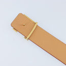 LOUIS VUITTON Monogram LVprinted Initials 40 MM Belt Blue M8460 Auth 166253SAM-7