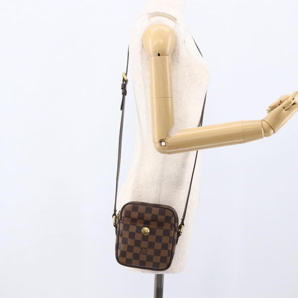 LOUIS VUITTON Damier Ebene Lift Shoulder Bag N60009 LV Auth 166257A