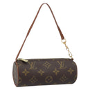 LOUIS VUITTON Monogram Papillon Pouch LV Auth 166261A-1