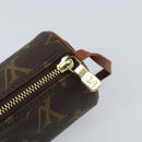LOUIS VUITTON Monogram Papillon Pouch LV Auth 166261A-14