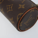 LOUIS VUITTON Monogram Papillon Pouch LV Auth 166263V-15