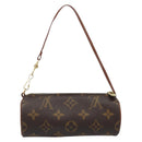 LOUIS VUITTON Monogram Papillon Pouch LV Auth 166263V-2
