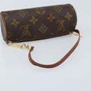 LOUIS VUITTON Monogram Papillon Pouch LV Auth 166263V-7