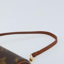 LOUIS VUITTON Monogram Papillon Pouch LV Auth 166263V-8