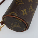 LOUIS VUITTON Monogram Papillon Pouch LV Auth 166266V-16