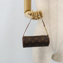 LOUIS VUITTON Monogram Papillon Pouch LV Auth 166266V-18