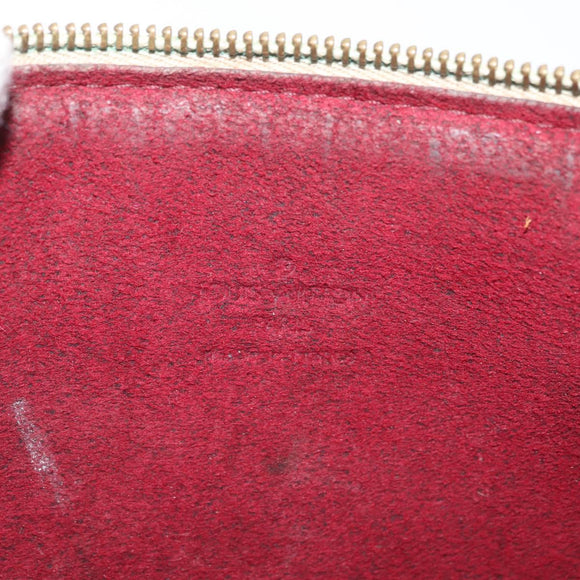 LOUIS VUITTON Monogram Multicolor Pochette Pouch White M92649 LV Auth 166270