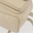 GUCCI Bamboo Backpack Leather Ivory Gold 003 2058 0016 Auth 166281-16