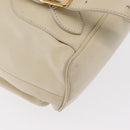 GUCCI Bamboo Backpack Leather Ivory Gold 003 2058 0016 Auth 166281-17