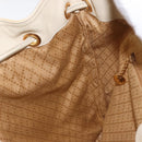 GUCCI Bamboo Backpack Leather Ivory Gold 003 2058 0016 Auth 166281-23