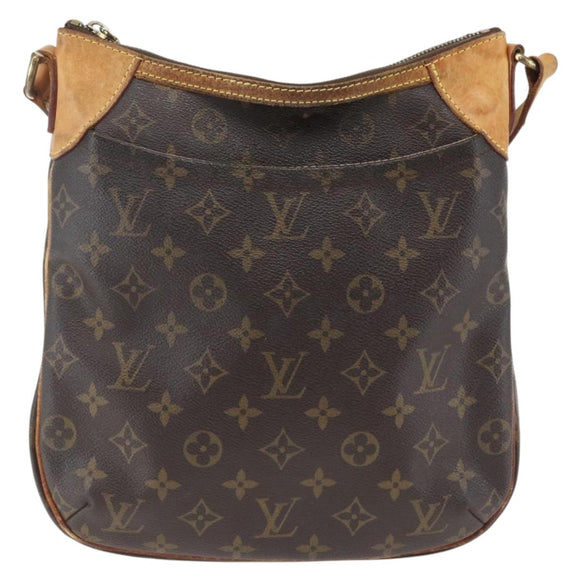LOUIS VUITTON Monogram Odeon PM Shoulder Bag M56390 LV Auth 166284