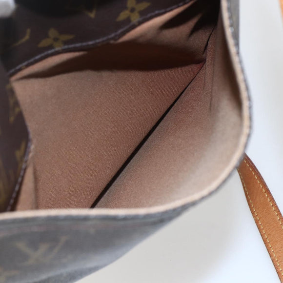 LOUIS VUITTON Monogram Odeon PM Shoulder Bag M56390 LV Auth 166284
