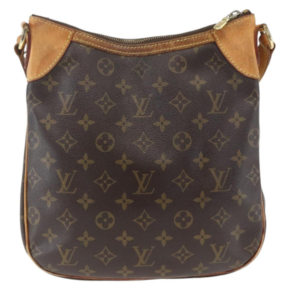 LOUIS VUITTON Monogram Odeon PM Shoulder Bag M56390 LV Auth 166284