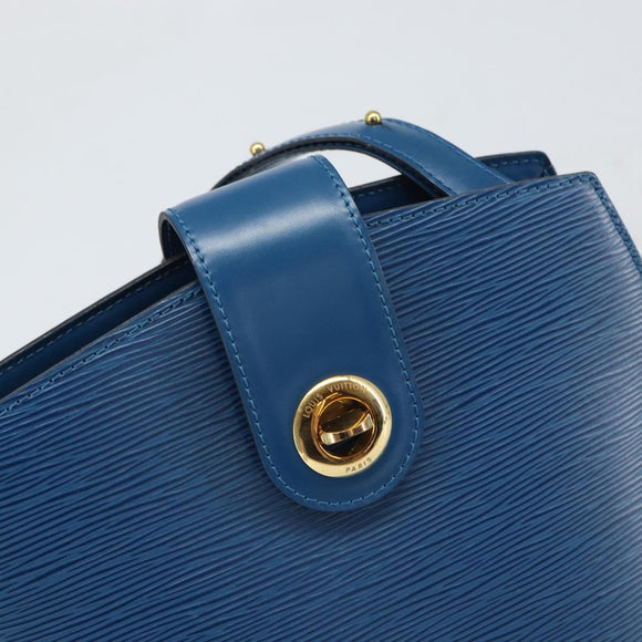 LOUIS VUITTON Epi Cluny Schoudertas Blauw M52255 LV Auth 166287