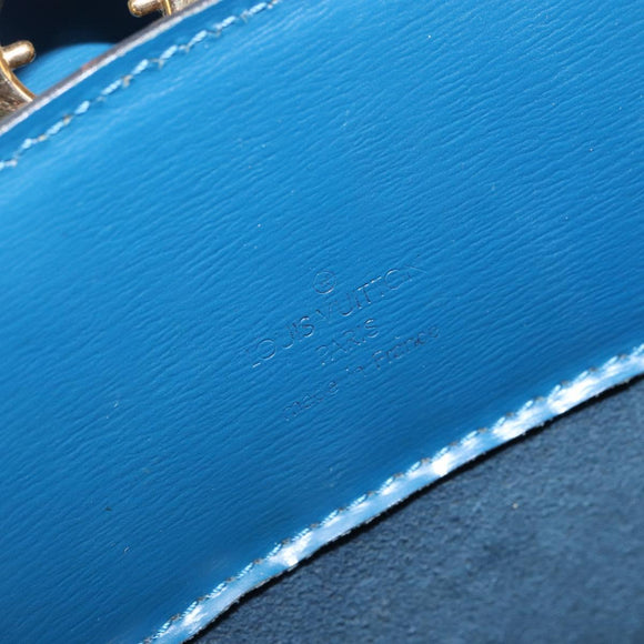 LOUIS VUITTON Epi Cluny Schoudertas Blauw M52255 LV Auth 166287
