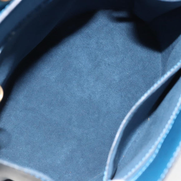 LOUIS VUITTON Epi Cluny Schoudertas Blauw M52255 LV Auth 166287