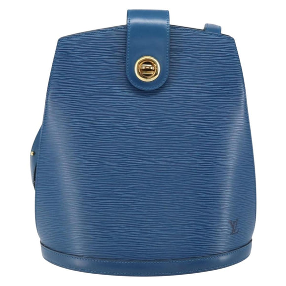 LOUIS VUITTON Epi Cluny Schoudertas Blauw M52255 LV Auth 166287