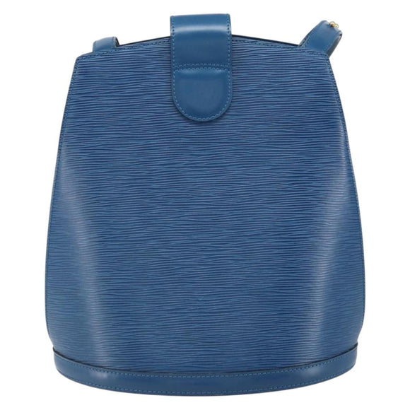 LOUIS VUITTON Epi Cluny Schoudertas Blauw M52255 LV Auth 166287