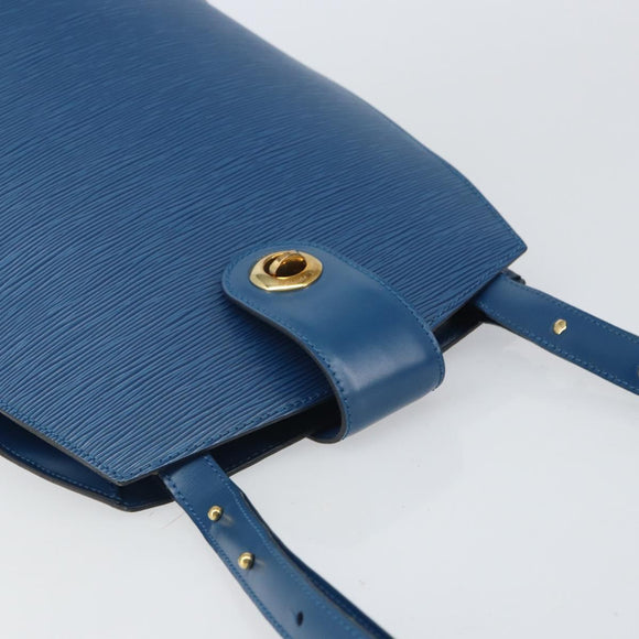 LOUIS VUITTON Epi Cluny Schoudertas Blauw M52255 LV Auth 166287