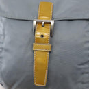 PRADA Shoulder Bag Nylon Light Blue Silver Auth 166289-9
