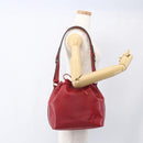 LOUIS VUITTON Epi Petit Noe Shoulder Bag Red M44107 LV Auth 166292-20