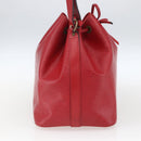LOUIS VUITTON Epi Petit Noe Shoulder Bag Red M44107 LV Auth 166292-3