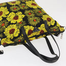 PRADA Tote Bag Nylon 2way Yellow Silver Auth 166303-6