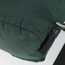 PRADA Rugzak Nylon Groen Zilver Origineel 166306-16