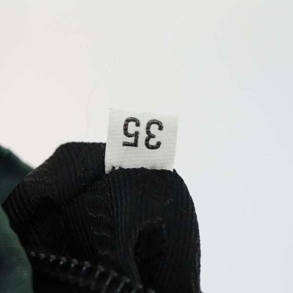 PRADA Rugzak Nylon Groen Zilver Origineel 166306