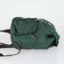 PRADA Rugzak Nylon Groen Zilver Origineel 166306-3