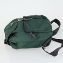 PRADA Rugzak Nylon Groen Zilver Origineel 166306-4
