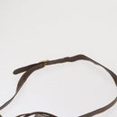 GUCCI GG Supreme Web Sherry Line Bag PVC Beige Gold 164 02 085 Auth 166308-14