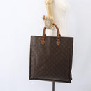 LOUIS VUITTON Monogram Sac Plat Hand Bag M51140 LV Auth 166309-17