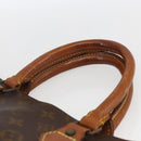 LOUIS VUITTON Monogram Sac Plat Hand Bag M51140 LV Auth 166309-8