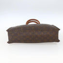 LOUIS VUITTON Monogram Sac Plat Hand Bag M51140 LV Auth 166309-5