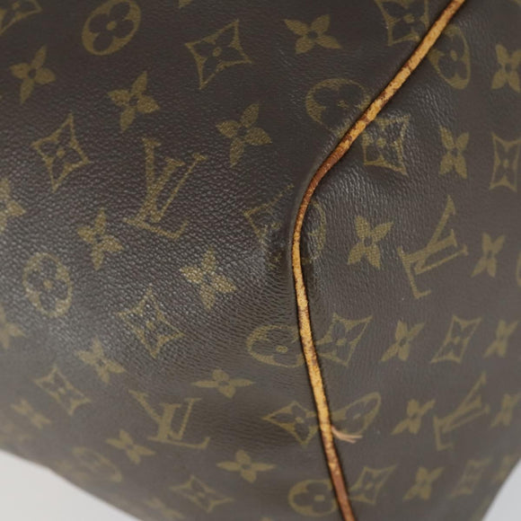 LOUIS VUITTON Monogram Keepall 55 Boston Bag M41424 LV Auth 166310