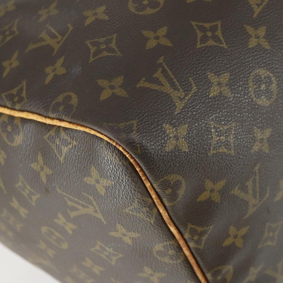 LOUIS VUITTON Monogram Keepall 55 Boston Bag M41424 LV Auth 166310