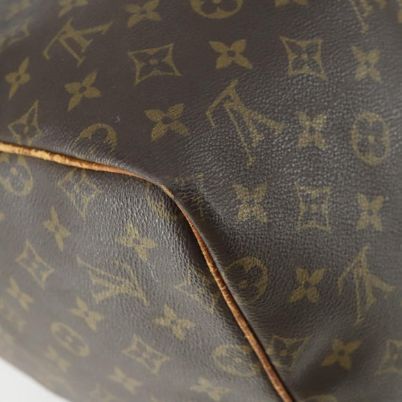 LOUIS VUITTON Monogram Keepall 55 Boston Bag M41424 LV Auth 166310