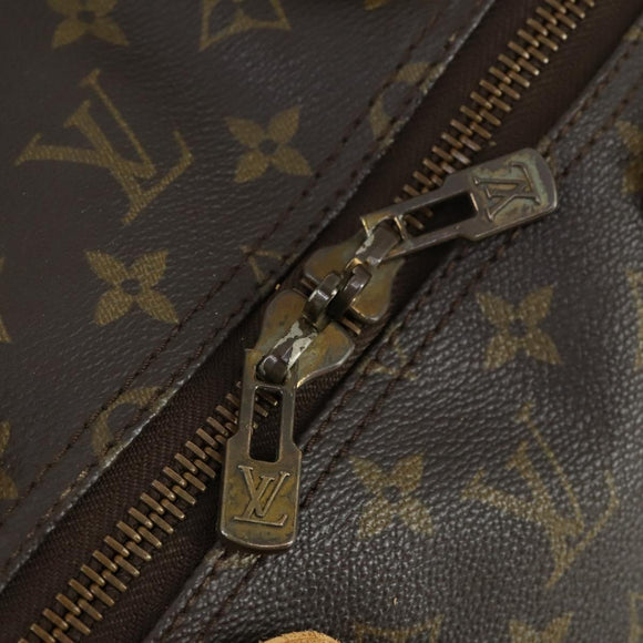 LOUIS VUITTON Monogram Keepall 55 Boston Bag M41424 LV Auth 166310